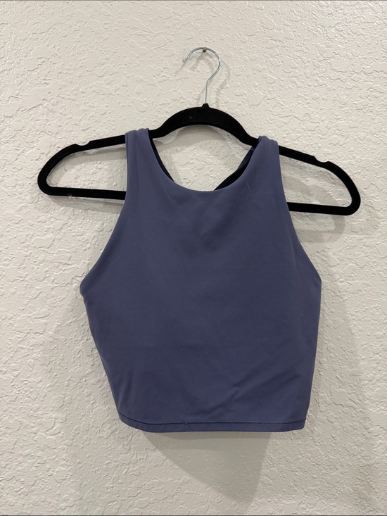 Athleta Tops - Athleta lavender-gray high-neck cropped tank